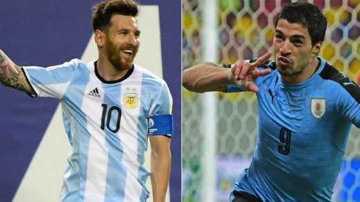 Argentina vs. Uruguay en vivo hoy por Eliminatorias Rusia 2018